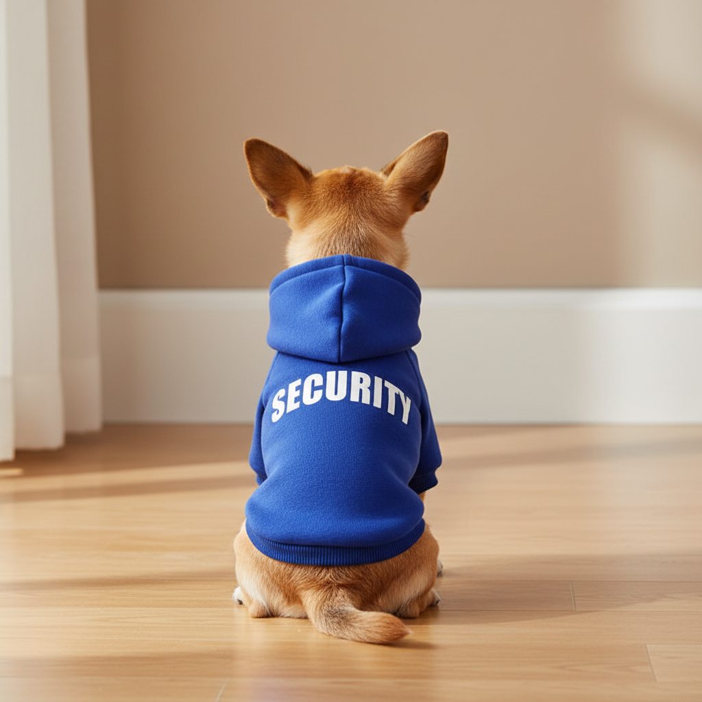 Pet Sweater - SECURITY on Dog