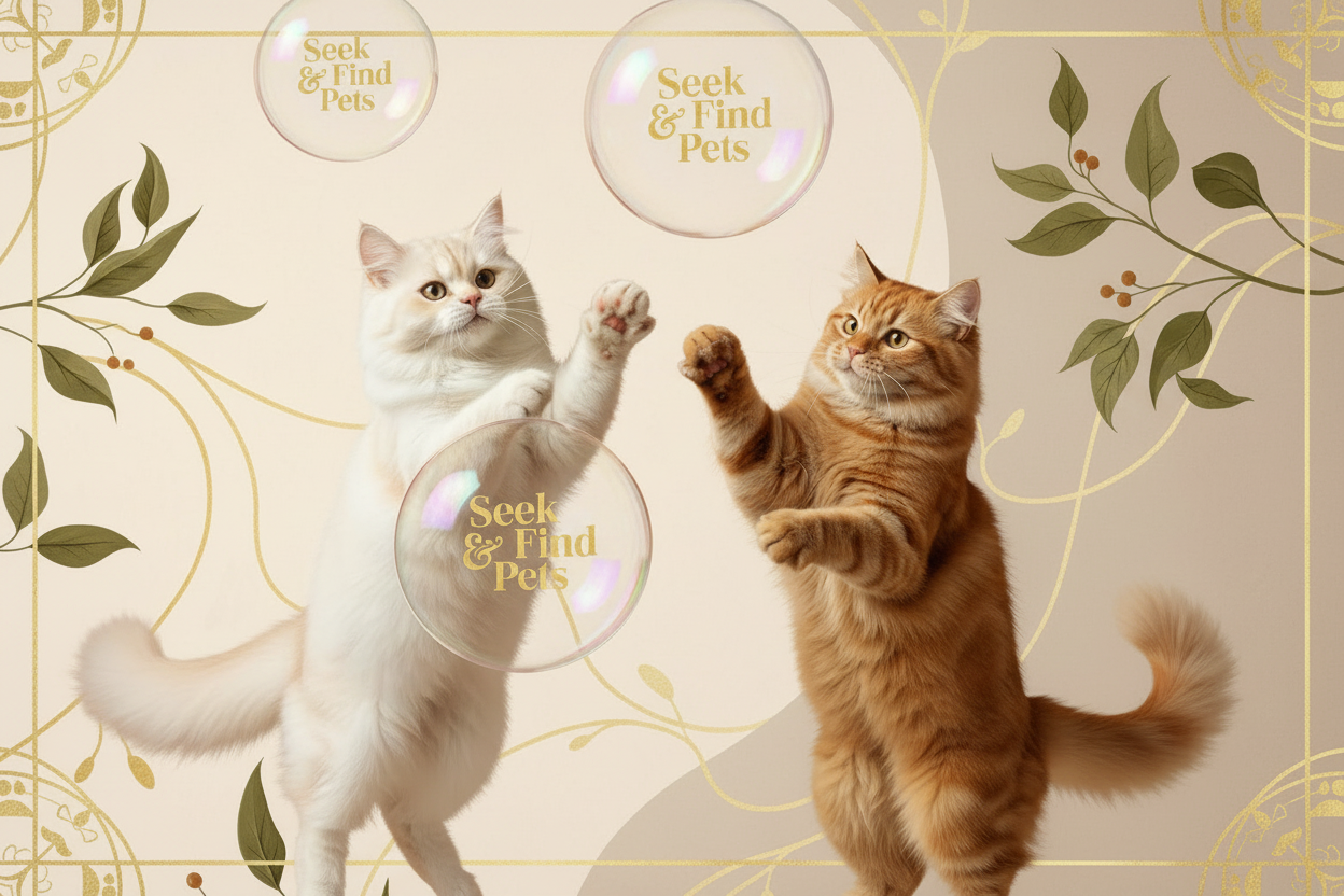 Seek & Find Pets bubbles like cats image